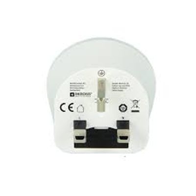 Skross 1.500225-E netstekker adapter Type D (VK) Universeel Wit