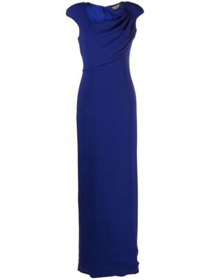 TOM FORD Zijden maxi-jurk - Blauw TOM FORD Zijden maxi-jurk - Blauw