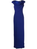TOM FORD Zijden maxi-jurk - Blauw