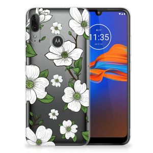 Motorola Moto E6 Plus TPU Case Dogwood Flowers