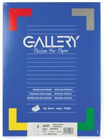 Gallery witte etiketten ft 99,1 x 93,1 mm (b x h), ronde hoeken, doos van 600 etiketten - thumbnail