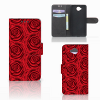 Microsoft Lumia 650 Hoesje Red Roses - thumbnail