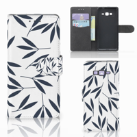 Samsung Galaxy Grand Prime | Grand Prime VE G531F Hoesje Leaves Blue