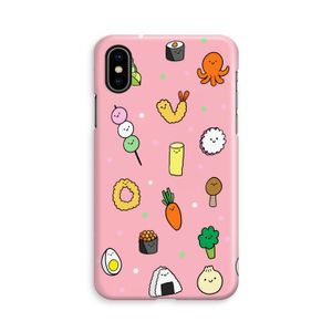 Happy bento friends: iPhone Xs Volledig Geprint Hoesje