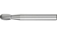 PFERD 21134856 Freesstift Druppel Lengte 50 mm Afmeting, Ø 6 mm Werklengte 10 mm Schachtdiameter 6 mm - thumbnail