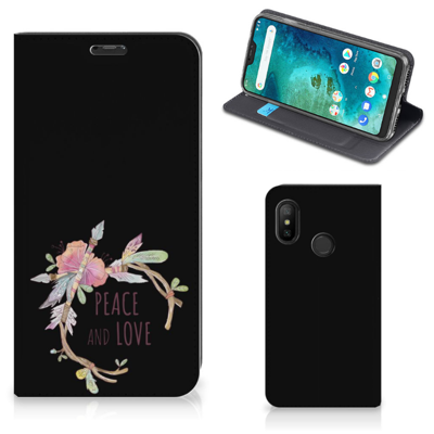 Xiaomi Mi A2 Lite Magnet Case Boho Text Xiaomi Mi A2 Lite Magnet Case Boho Text