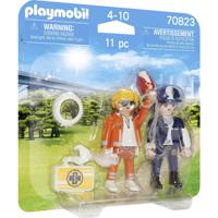 Playmobil 70823 DooPack noodarts en politieman - thumbnail