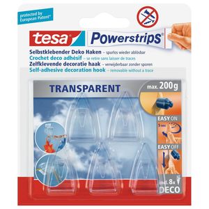 Powerstrips Deco haken Tesa 5 stuks   -