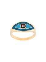 Nialaya Jewelry bague Evil Eye - Or