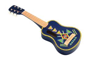 Animambo gitaar met 6 metalen snaren DJECO blauw