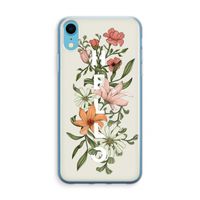 Hello bloemen: iPhone XR Transparant Hoesje - thumbnail