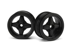 Mx60 four spoke wheel black (0mm offset/2pcs)