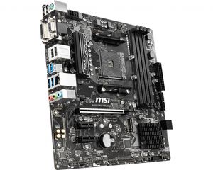 MSI B450M PRO-VDH Max Moederbord Socket AMD AM4 Vormfactor Micro-ATX Moederbord chipset AMD® B450