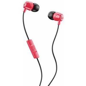 Skullcandy S2DUY-L676 hoofdtelefoon/headset Hoofdtelefoons Bedraad In-ear Oproepen/muziek Zwart, Rood