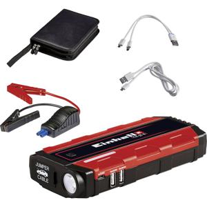 Einhell Snelstartsysteem CE-JS 8 1091511 Starthulpstroom: 200 A 2x USB-contact, Startmodus ook zonder voertuigaccu, Laadtoestandweergave