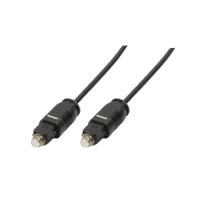 LogiLink Toslink - Toslink, 1m audio kabel Zwart