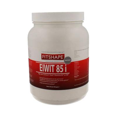 Fitshape Eiwit 85% eiwitshake - Vanille - 400 gram - voedingssupplement