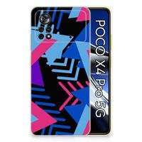 Xiaomi Poco X4 Pro 5G TPU Hoesje Funky Triangle - thumbnail