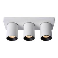 Lucide NIGEL Plafondspot 3xGU10 - Wit