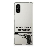 Sony Xperia 5 V Silicone-hoesje Pistol DTMP - thumbnail