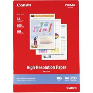 Canon HR 101 N A 4. 200 vel Fotopapier 106 g