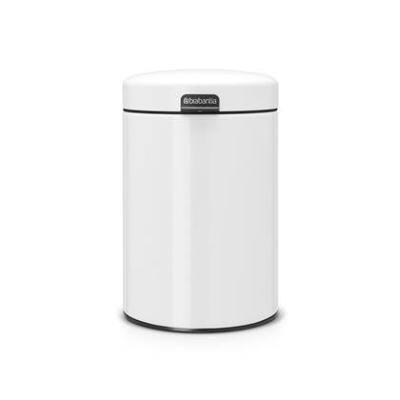 Brabantia Poubelle Murale NewIcon,3 litres -Blanc