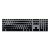 SATECHI Slank X3 Verlicht Draadloos Bluetooth Toetsenbord Met Numeriek Toetsenblok - Verlichte Toetsen & Multi-Apparaat Sync - Voor M2/M1 Macbook Pro/Air,M2/ M1 iPad Pro/Air - Layout US Engels QWERTY