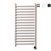 Electrische Radiator Sanicare Qubic 126.4x60 cm 773W Met Chrome Thermostaat en Bluetooth Wit - thumbnail