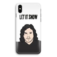 Let It Snow: iPhone X Volledig Geprint Hoesje - thumbnail