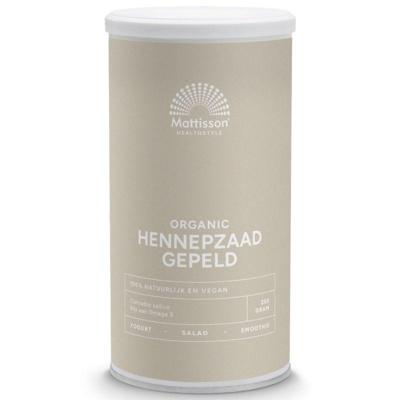 Mattisson Hennepzaad, gepeld bio (250 gr)