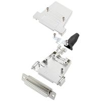 encitech DTSL25-SJSRG-T-HDS44-W-K 6355-8088-13 D-sub female connectorset 180 ° Aantal polen: 44 Soldeerkelk 1 stuk(s)