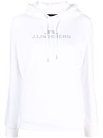 J.Lindeberg hoodie Alpha à logo embossé - Blanc