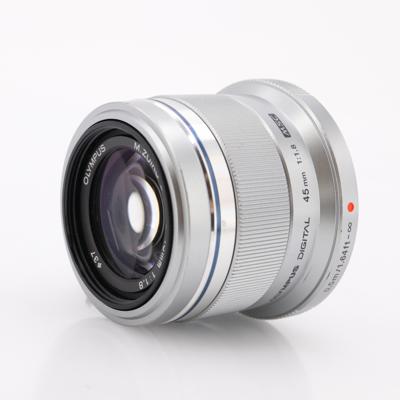Olympus MFT 45mm F/1.8 M.Zuiko Digital zilver occasion