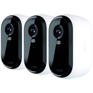 ARLO ESSENTIAL2 2K OUTDOOR CAMERA 3-PACK VMC3350-100EUS IP-Bewakingscameraset WiFi Met 3 cameras 2688 x 1520 Pixel