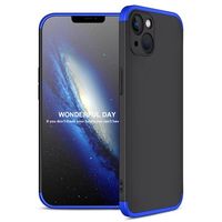 GKK Afneembare iPhone 13 Case - Blauw / Zwart