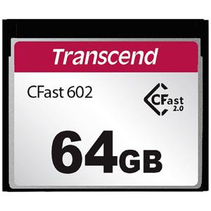 Transcend TS64GCFX602 flashgeheugen 64 GB CFast 2.0 MLC