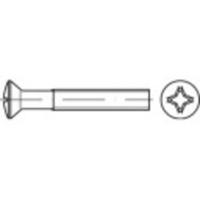 TOOLCRAFT TO-5432082 Bolverzonken schroeven M6 45 mm Kruiskop Phillips Staal Galvanisch verzinkt 500 stuk(s)