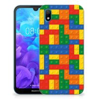 Huawei Y5 (2019) TPU bumper Blokken - thumbnail