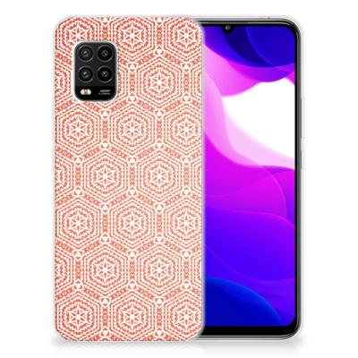 Xiaomi Mi 10 Lite TPU bumper Pattern Orange