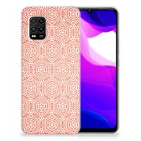 Xiaomi Mi 10 Lite TPU bumper Pattern Orange
