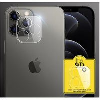 iPhone 12 Pro Max 9D Camera Lens Tempered Glass Protector - Doorzichtig - thumbnail