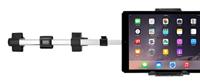 Macally HRMOUNTPRO verstelbare autohoofdsteunhouder voor iPad/tablet met een breedte tot 25,4 cm - ook compatibel met 12,9 inch iPad Pro - Aluminium - Twee standen