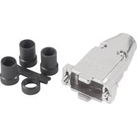 TE Connectivity AMPLIMITE HDP-20 5748676-4 D-sub behuizing Aantal polen: 37 Metaal 180 ° Zilver 1 stuk(s)