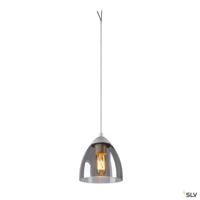 SLV Glazen hanglamp Para Cone wit met smoke glas 1006160