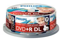 DVD+R Philips 8.5GB DL 8x IW SP (25) - thumbnail