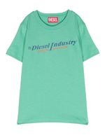 Diesel Kids t-shirt à logo imprimé - Vert