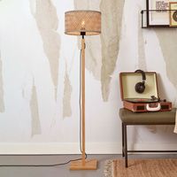 GOOD&MOJO Vloerlamp Java Bamboe, 128cm - thumbnail