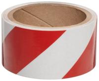 Brady 76309 15' lengte, 2 breedte, B-957 vel, rood en wit kleur reflecterende strepen, ruitjes en kleur tape door Brady