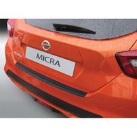 Bumper beschermer passend voor Nissan Micra K14 2017- Zwart GRRBP993 - thumbnail