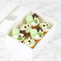 Voetbal Cupcakes (6 stuks)